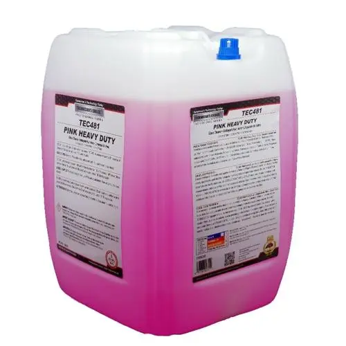 TEC48105 Pink Heavy Duty Glass Cleaner 5GL