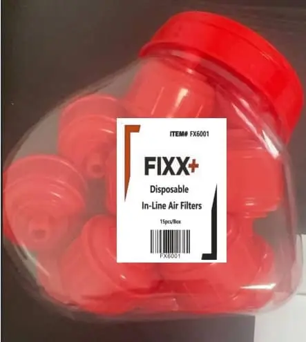 Spray Gun Air Line Filter (15pcs/Box)
