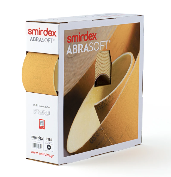 Abrasoft Rolls 4-1/2" Perforated