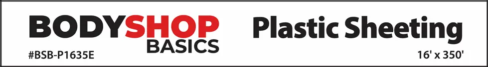 Plastic Masking Sheet 16'x350'
