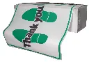 Plastic Floor Mat Perforated 16"x21", 500pcs