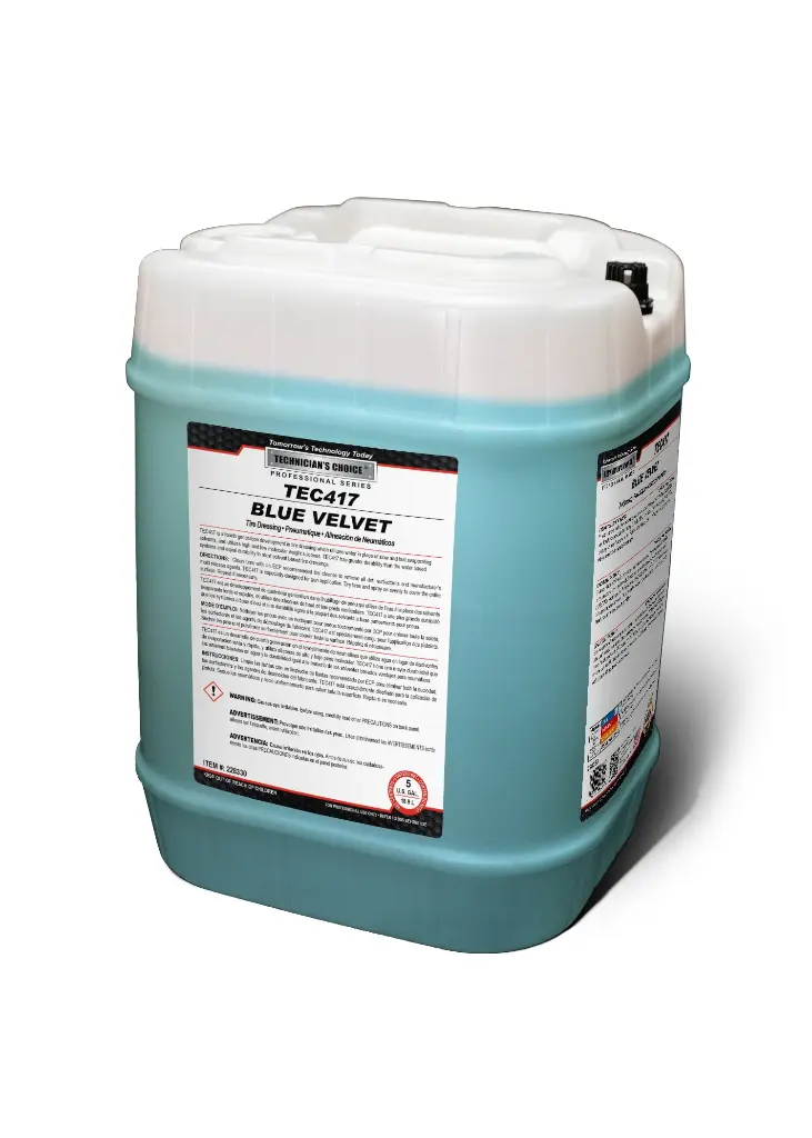 TEC417 BLUE VELVET TIRE DRESSING 5GL