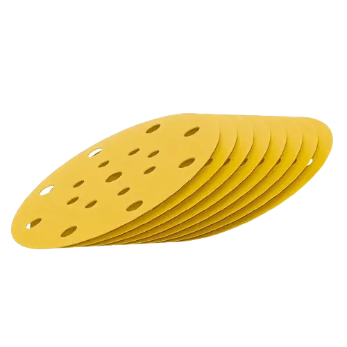 820 Yellow H&L 6" Discs 15 Holes