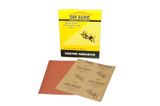 Car Shine Abrasive Sheets 9"x11"